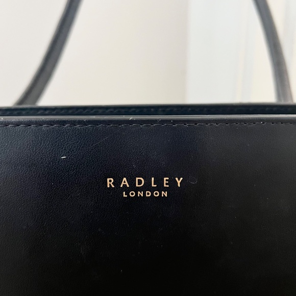 Radley London Liverpool Street Black Tote Medium Leather Handbag - Picture 2 of 8